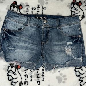Hippie laundry short shorts size 27
